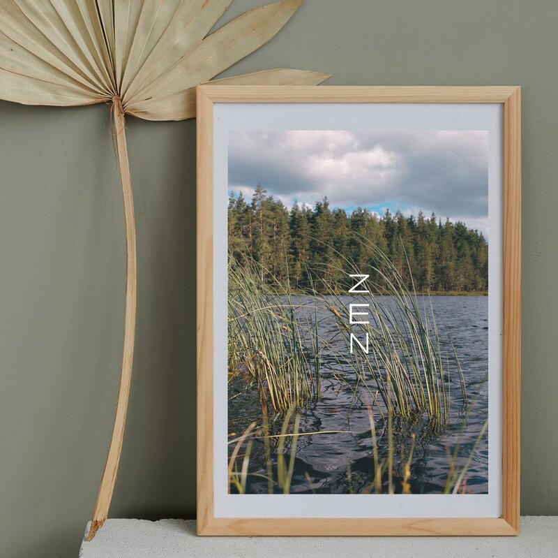 Zen Peatland poster by LinTu.studio
